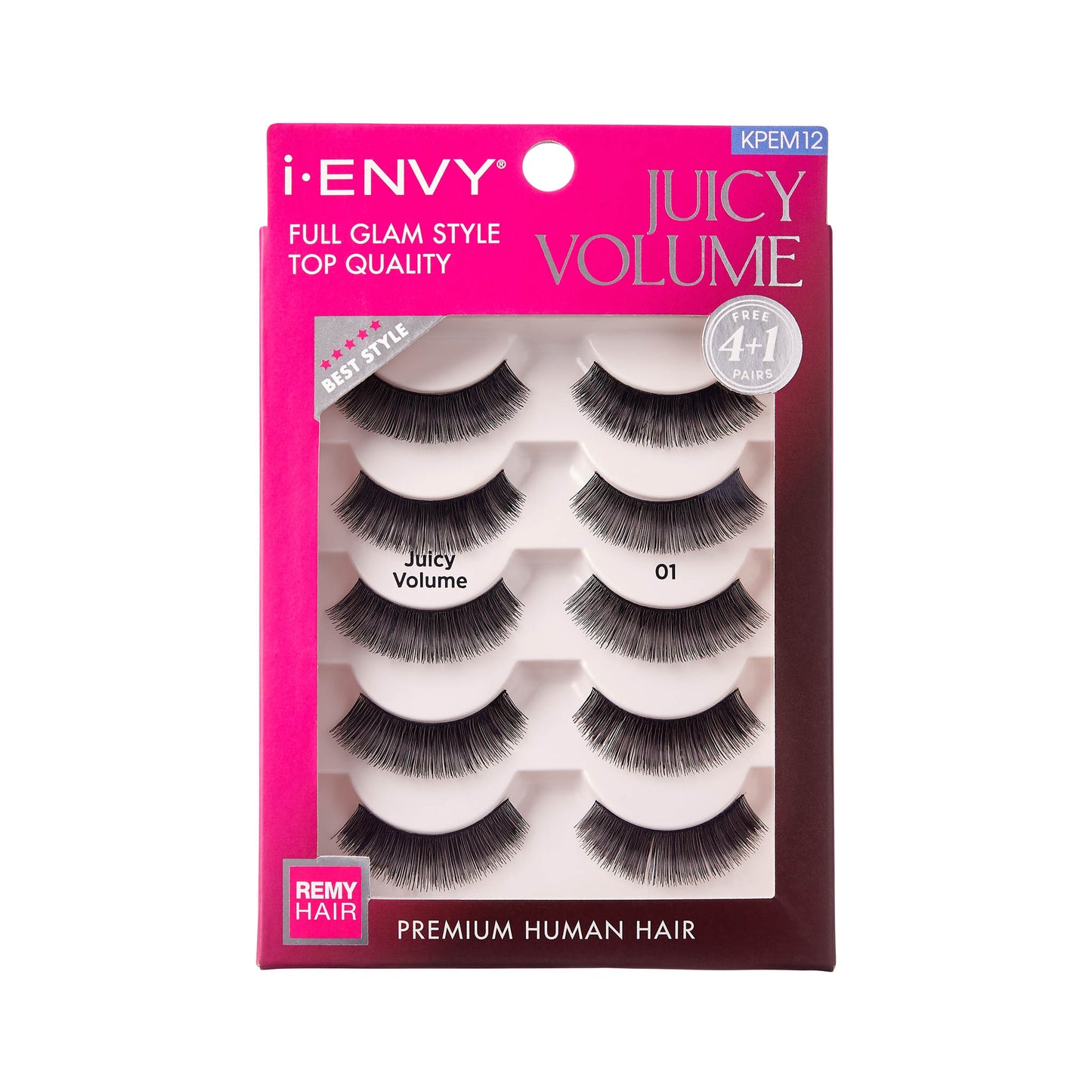 i-ENVY - Premium Human Hair Lashes Multi Pack