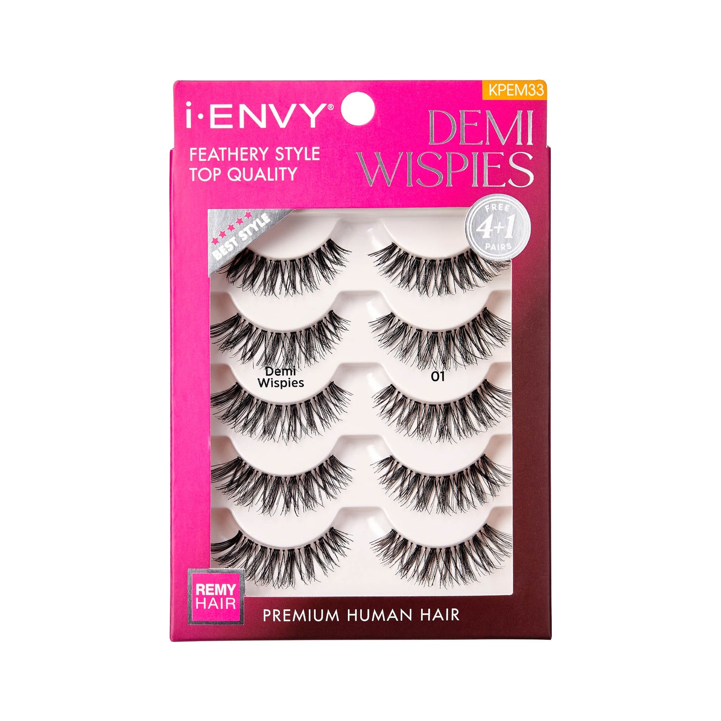 i-ENVY - Premium Human Hair Lashes Multi Pack