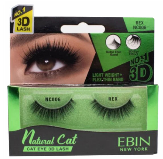Ebin - Natural Cat 3D Lashes