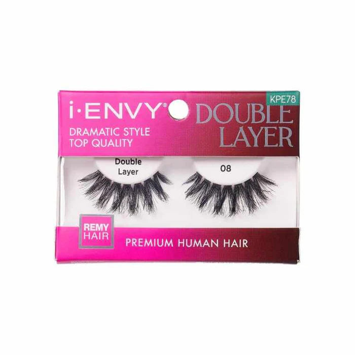 i-ENVY - Premium Human Hair Double Layer Lashes