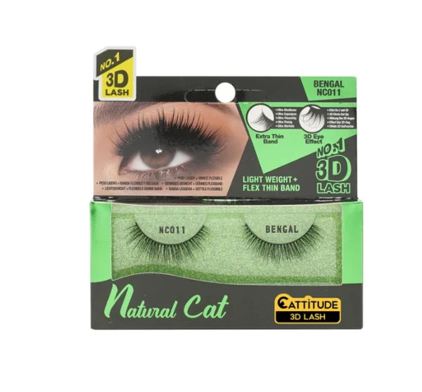 Ebin - Natural Cat 3D Lashes