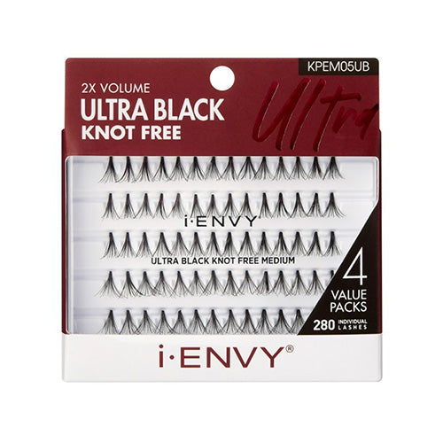 i-ENVY - Ultra Black Individual Lash Multi Pack (280pcs)