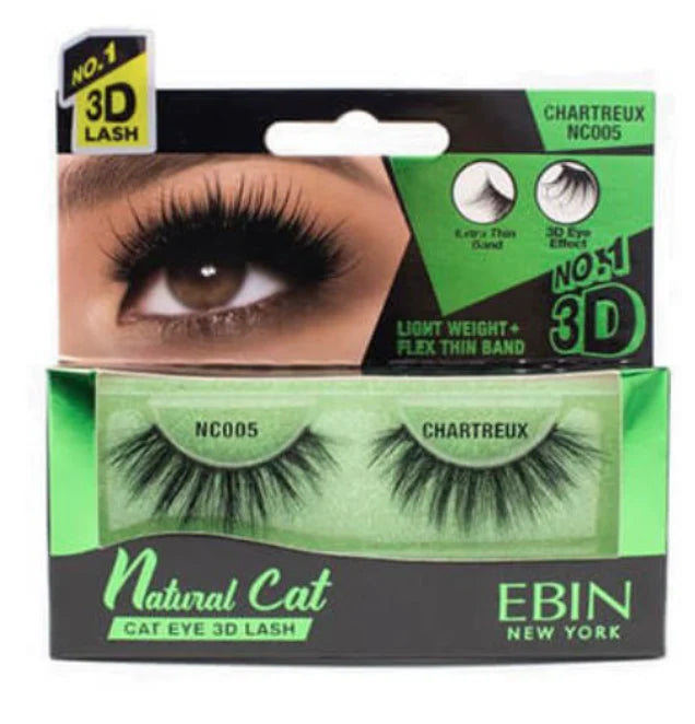 Ebin - Natural Cat 3D Lashes
