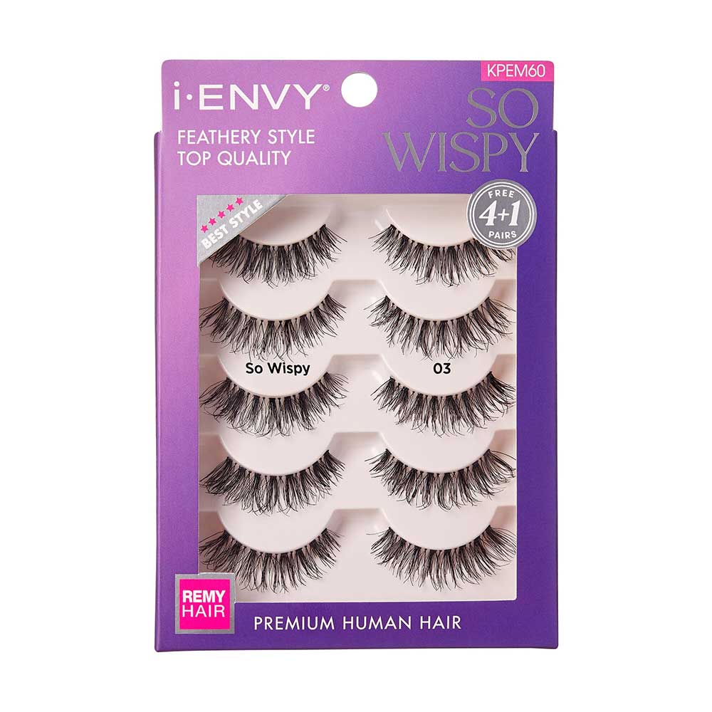 i-ENVY - Premium Human Hair Lashes Multi Pack