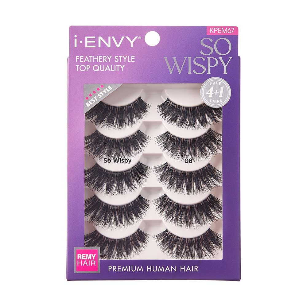 i-ENVY - Premium Human Hair Lashes Multi Pack
