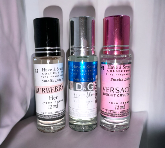Have á Scent Collection - Perfume Oil Sampler Set for Her