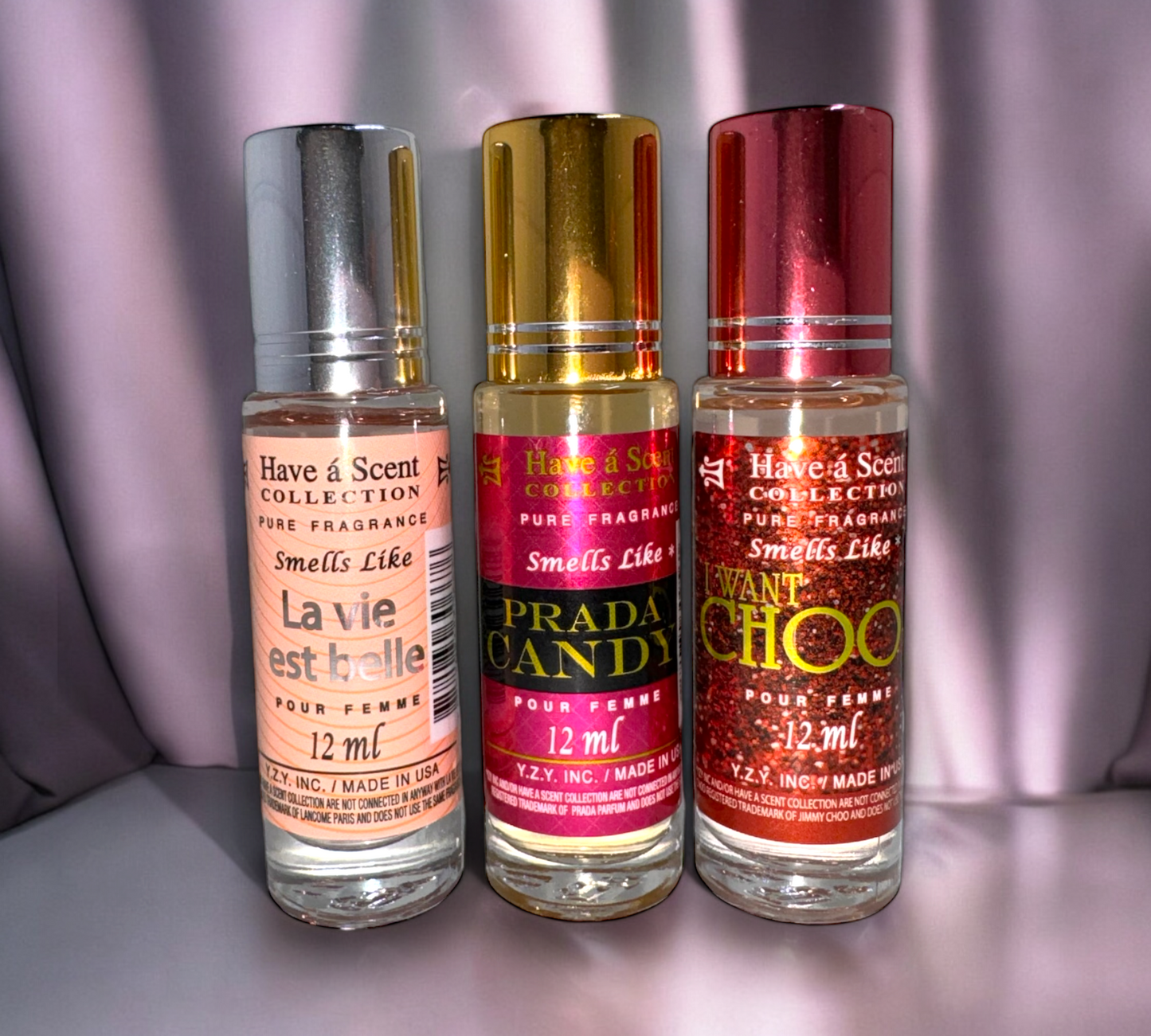 Have á Scent Collection - Perfume Oil Sampler Set for Her