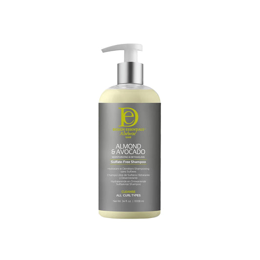 Design Essentials - Almond & Avocado Moisturizing & Detangling Sulfate-Free Shampoo