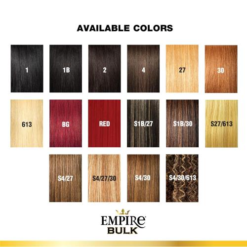 Sensationnel - Empire 100% Human Hair Deep Body Bulk 18"