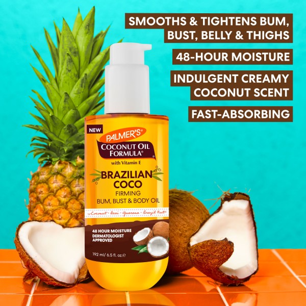 Palmer's - Brazilian Coco Firming Bum, Bust & Body Oil