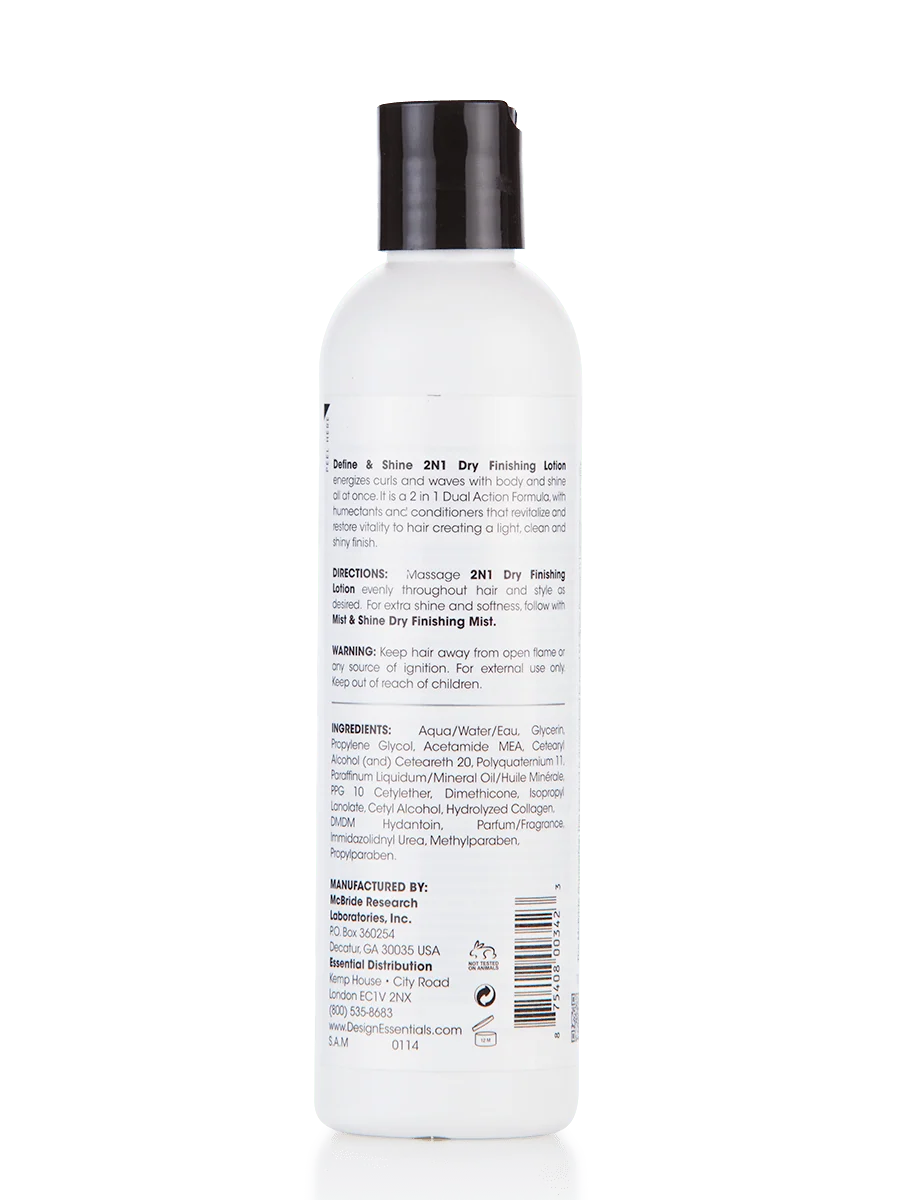 Wave by Design - Define & Shine 2N1 Dry Finishing Lotion