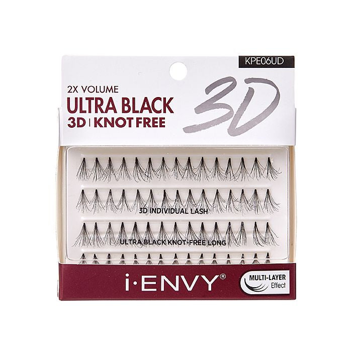 i-ENVY - 2x Volume Ultra Black 3D Individual (70 pcs)