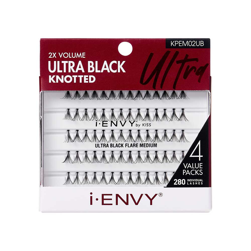 i-ENVY - Ultra Black Individual Lash Multi Pack (280pcs)