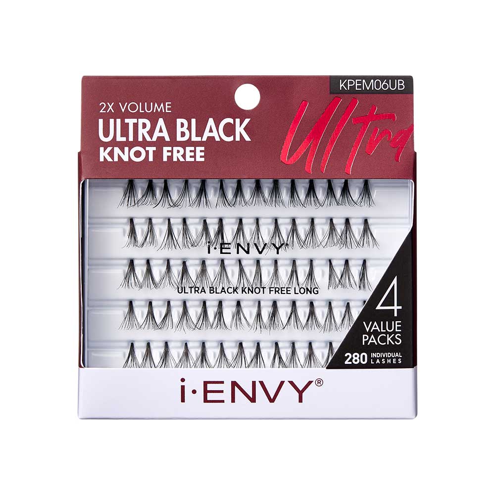 i-ENVY - Ultra Black Individual Lash Multi Pack (280pcs)