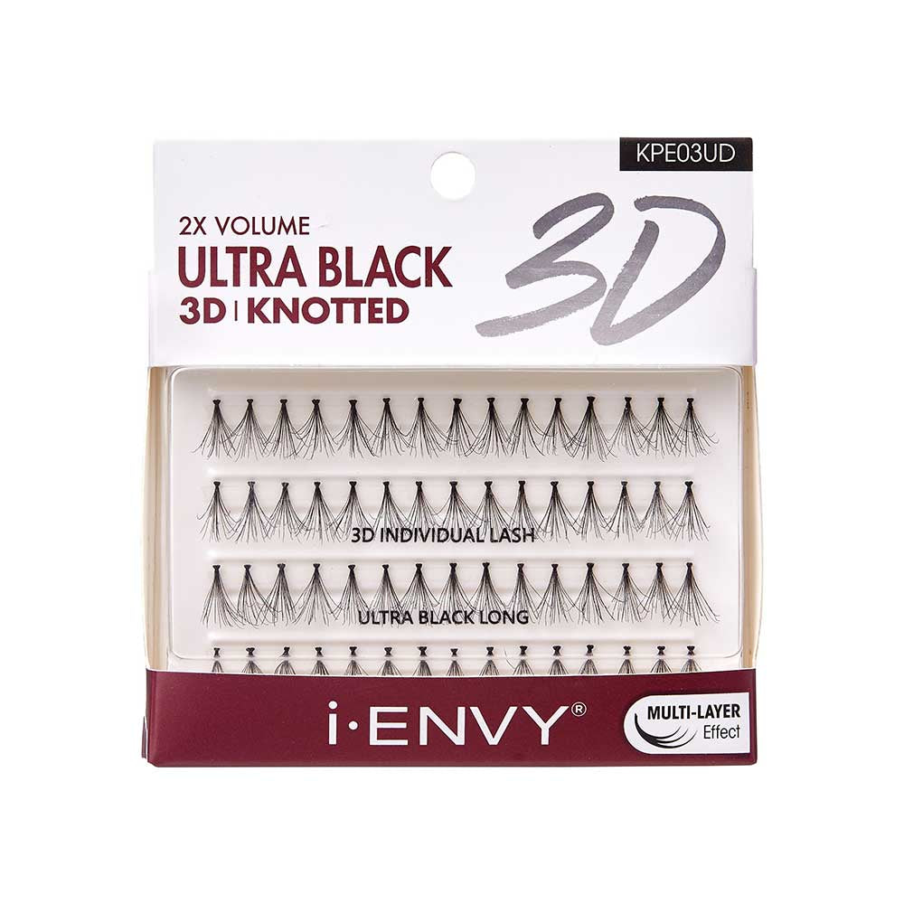 i-ENVY - 2x Volume Ultra Black 3D Individual (70 pcs)