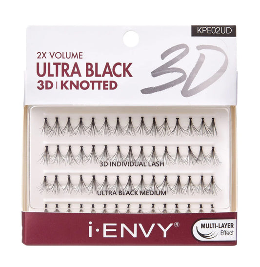 i-ENVY - 2x Volume Ultra Black 3D Individual (70 pcs)