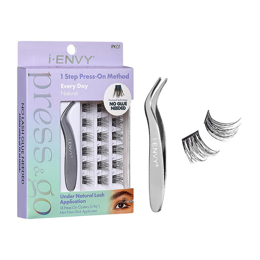 i-ENVY - Press & Go Cluster Lashes All-In-1 Kit