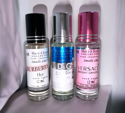 Perfume Oil Sampler Set for Her