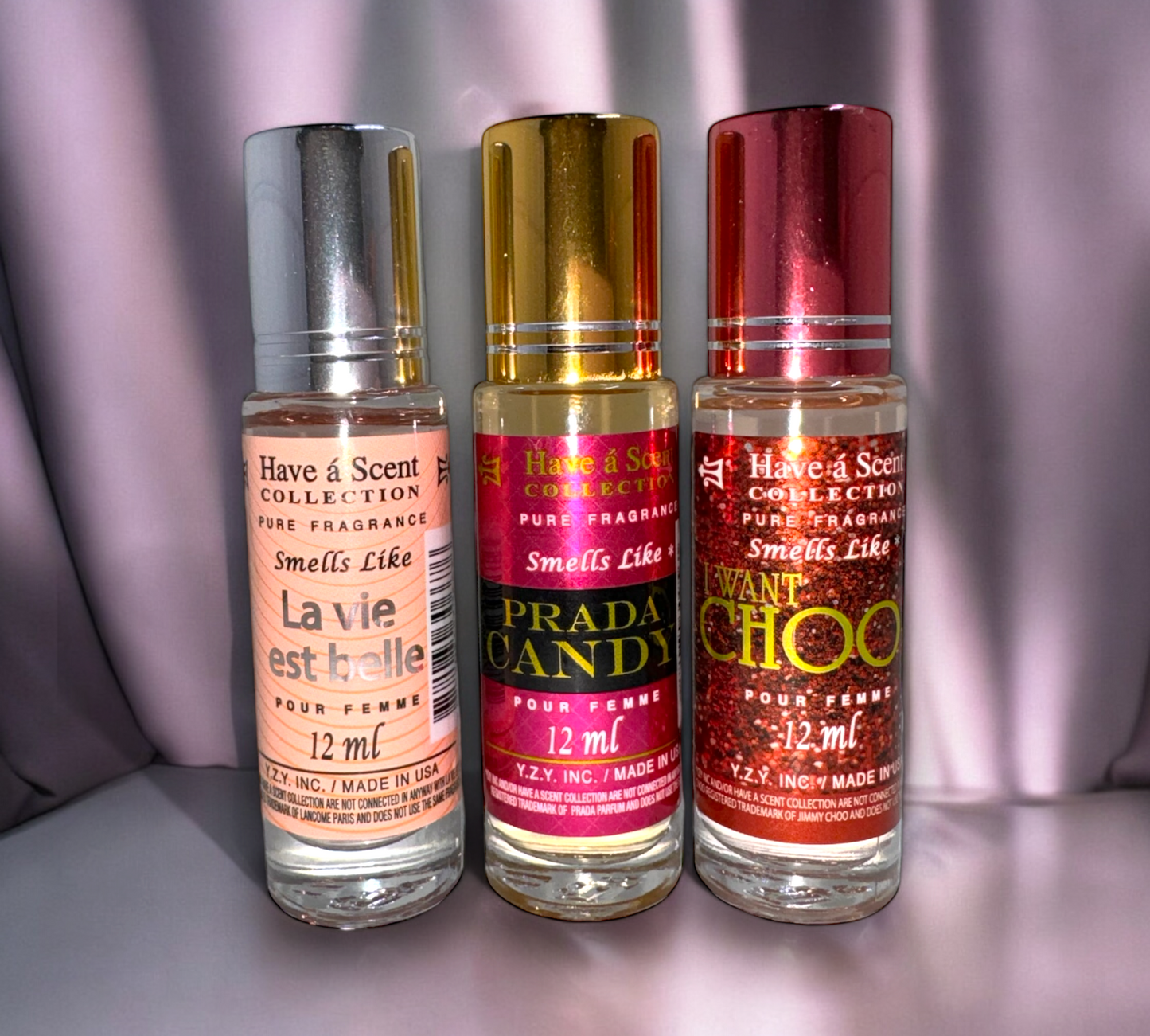 Perfume Oil Sampler Set for Her