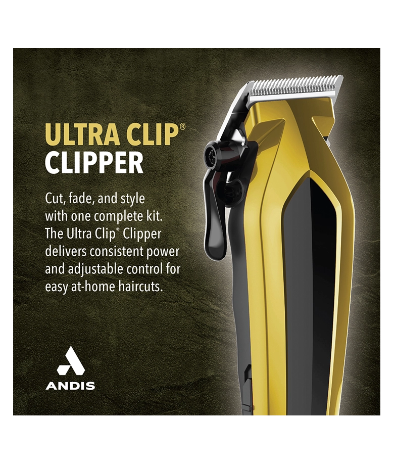 Andis - Ultra Clip 18-Piece Precision Clipper Kit