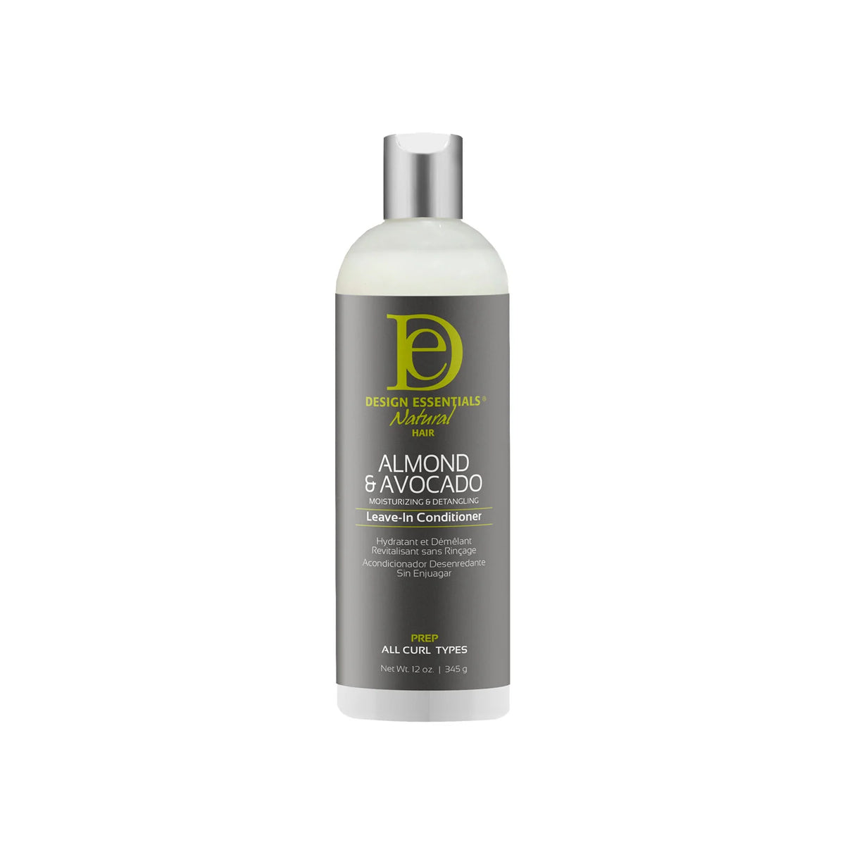 Design Essentials - Almond & Avocado Moisturizing & Detangling Leave-In Conditioner