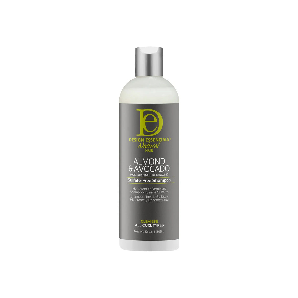 Design Essentials - Almond & Avocado Moisturizing & Detangling Sulfate-Free Shampoo