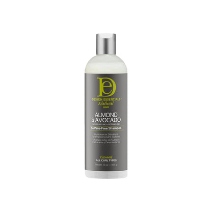 Design Essentials - Almond & Avocado Moisturizing & Detangling Sulfate-Free Shampoo