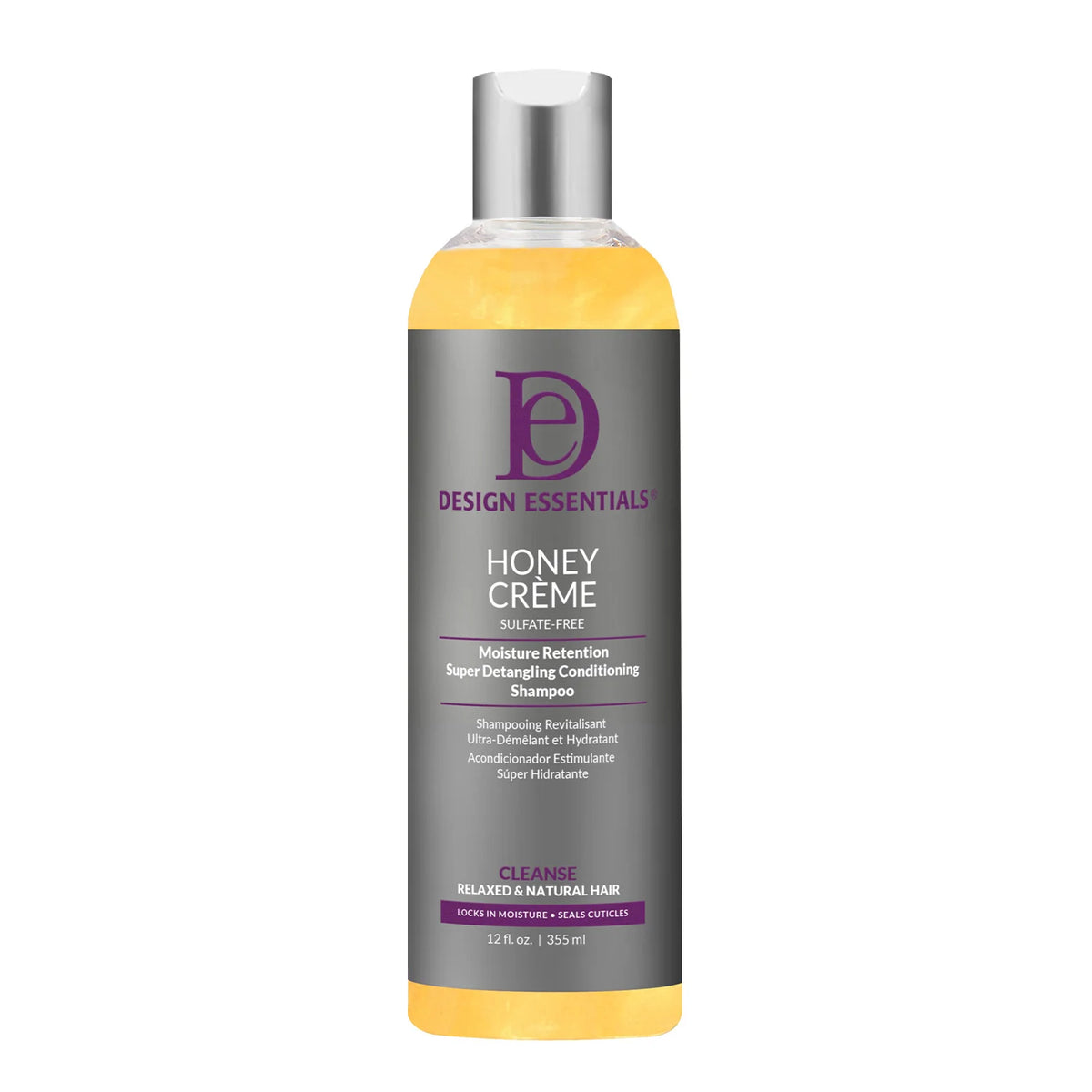 Design Essentials - Honey Crème Moisture Retention Super Detangling Conditioning Shampoo