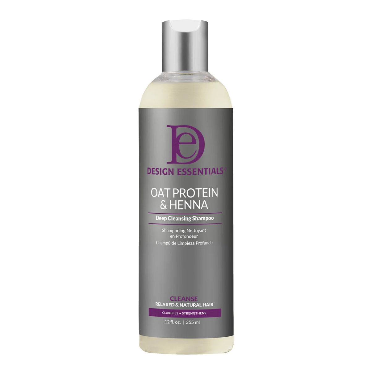 Design Essentials - Oat Protein & Henna Deep Cleansing Shampoo