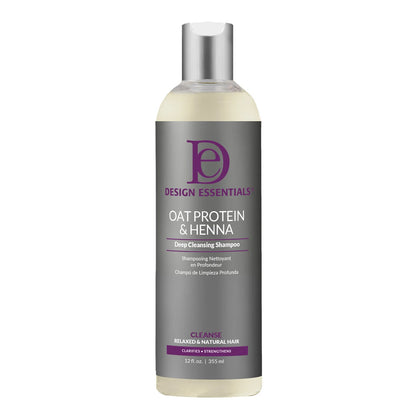 Design Essentials - Oat Protein & Henna Deep Cleansing Shampoo