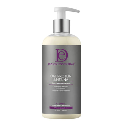 Design Essentials - Oat Protein & Henna Deep Cleansing Shampoo