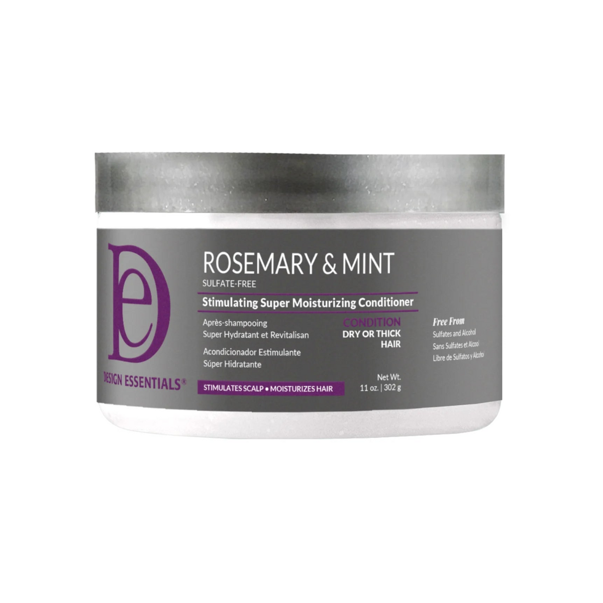 Design Essentials - Rosemary & Mint Stimulating Super Moisturizing Conditioner