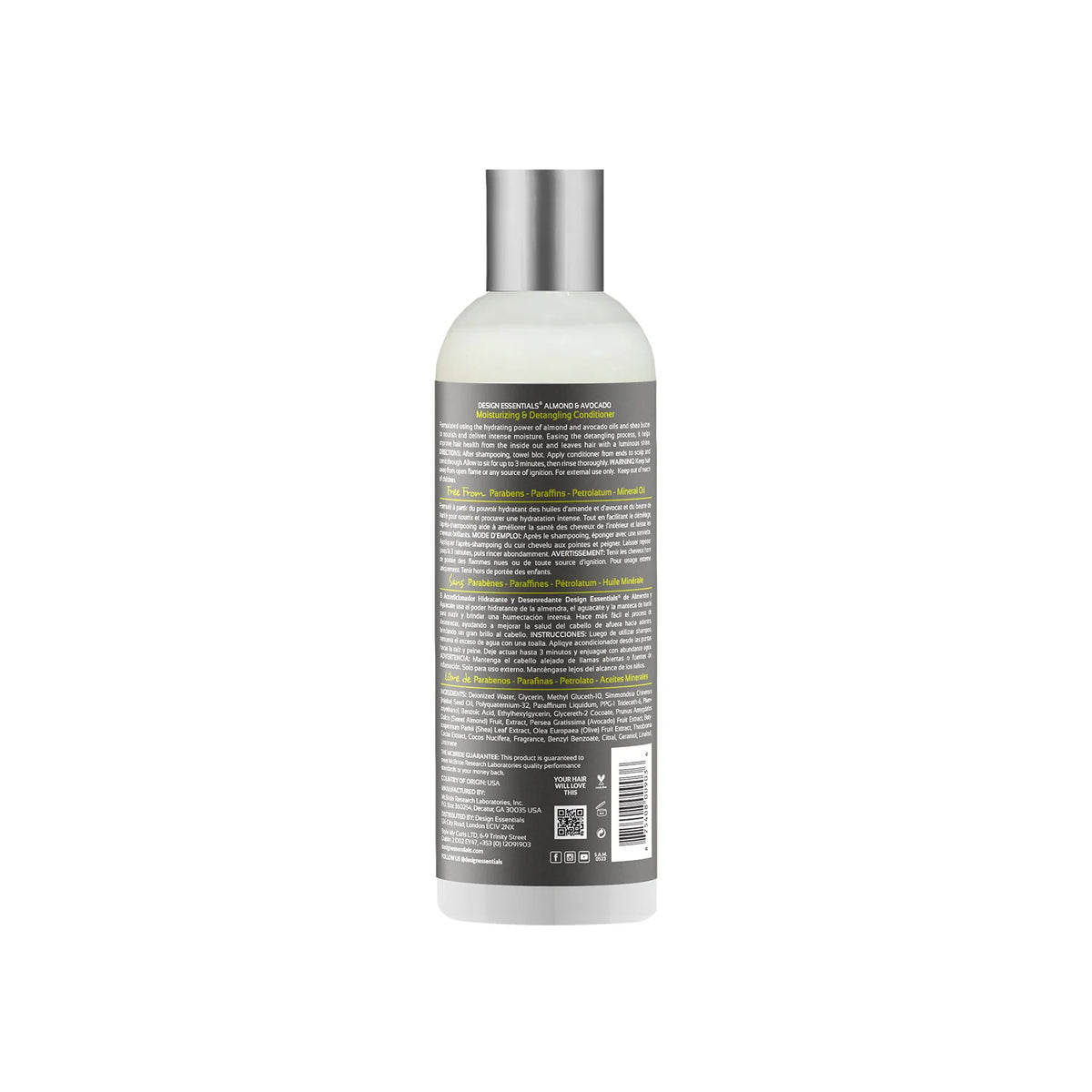 Design Essentials - Almond & Avocado Moisturizing & Detangling Conditioner