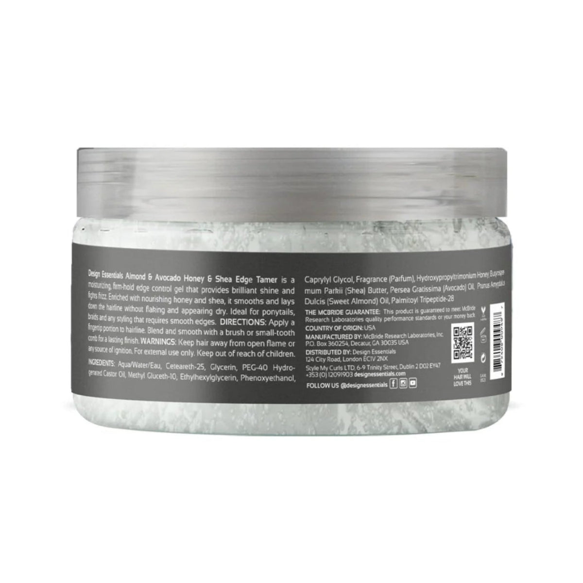 Design Essentials - Almond & Avocado Honey & Shea Edge Tamer