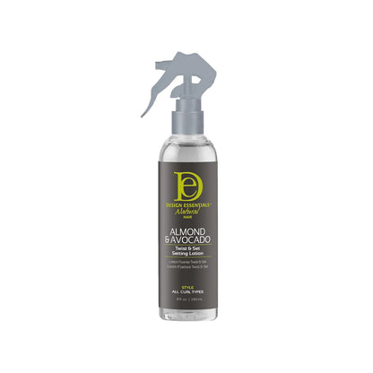Design Essentials - Almond & Avocado Twist & Set Setting Lotion