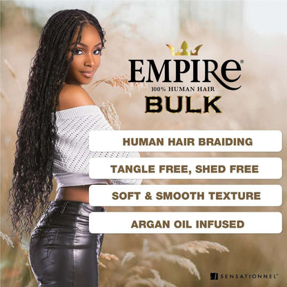Sensationnel - Empire 100% Human Hair Deep Body Bulk 18"