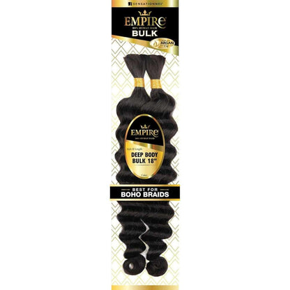 Sensationnel - Empire 100% Human Hair Deep Body Bulk 18"