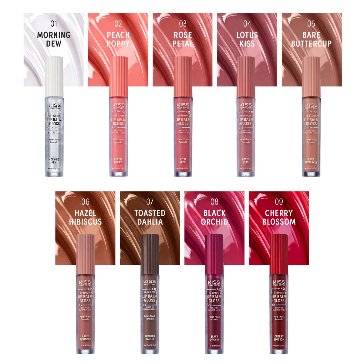 Kiss New York - In-Bloom Lip Balm Gloss