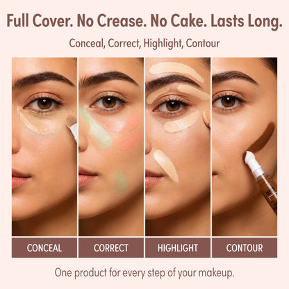 Kiss New York - Full Cover Serum Concealer