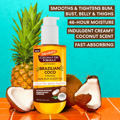 Palmer's - Brazilian Coco Firming Bum, Bust & Body Oil