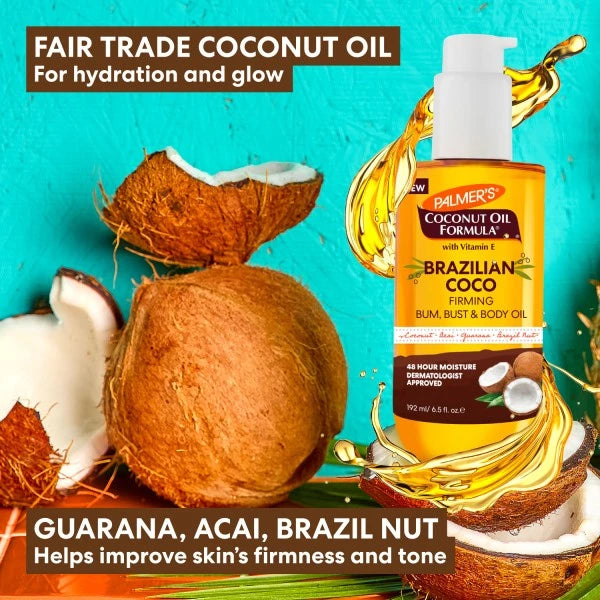 Palmer's - Brazilian Coco Firming Bum, Bust & Body Oil