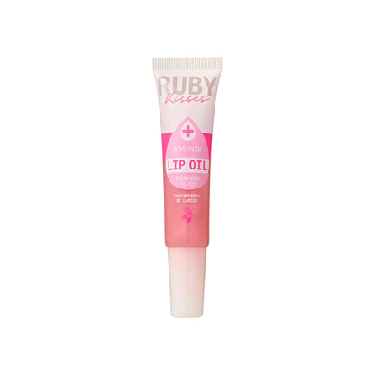 Ruby Kisses - Tinted Iridescent Rosehip Lip Oil Treatment Gloss