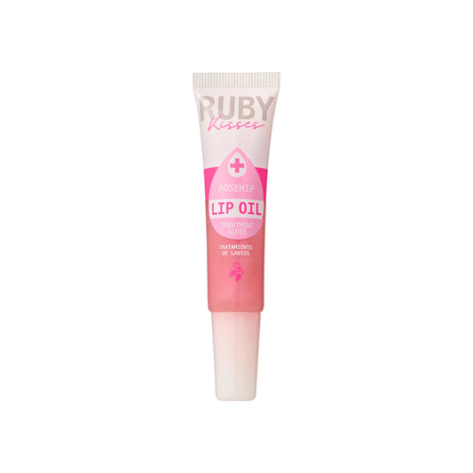 Ruby Kisses - Tinted Iridescent Rosehip Lip Oil Treatment Gloss
