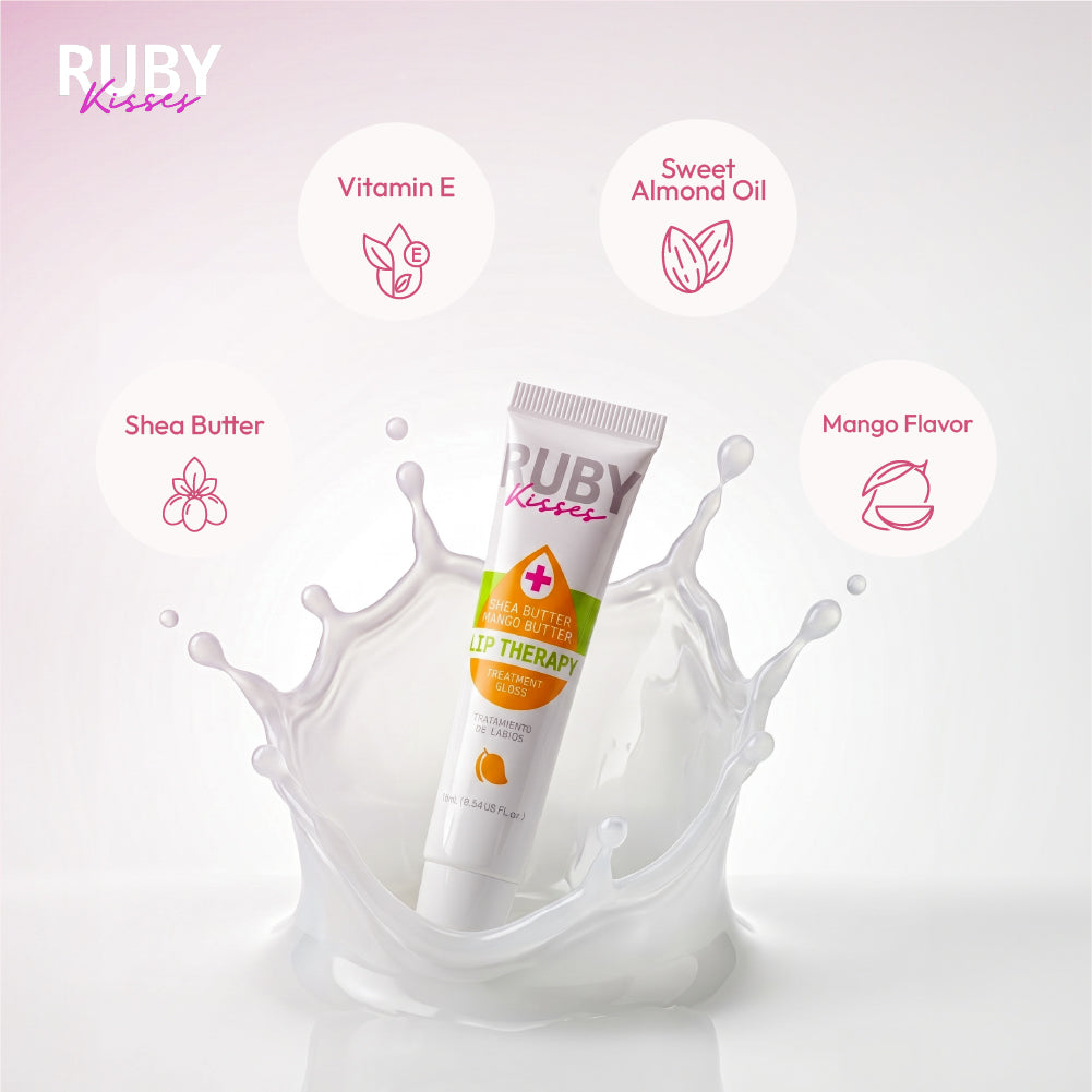 Ruby Kisses - Shea Butter & Mango Butter Lip Therapy Treatment Gloss