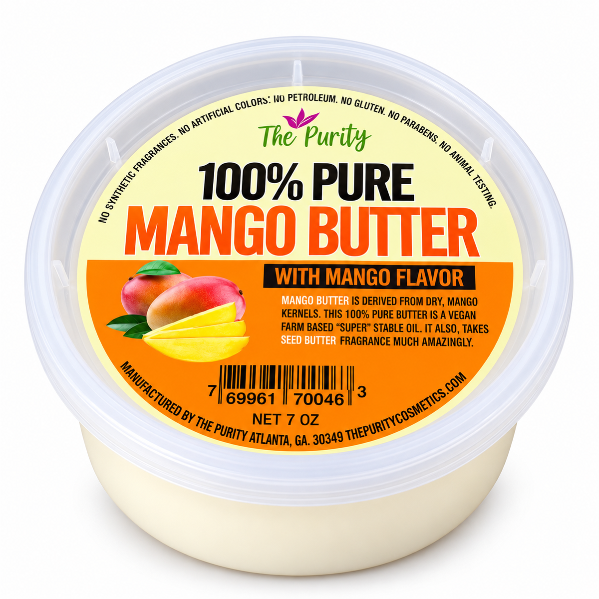 The Purity - 100% Pure Mango Butter with Mango Flavor