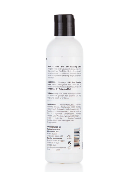 Wave by Design - Define & Shine 2N1 Dry Finishing Lotion